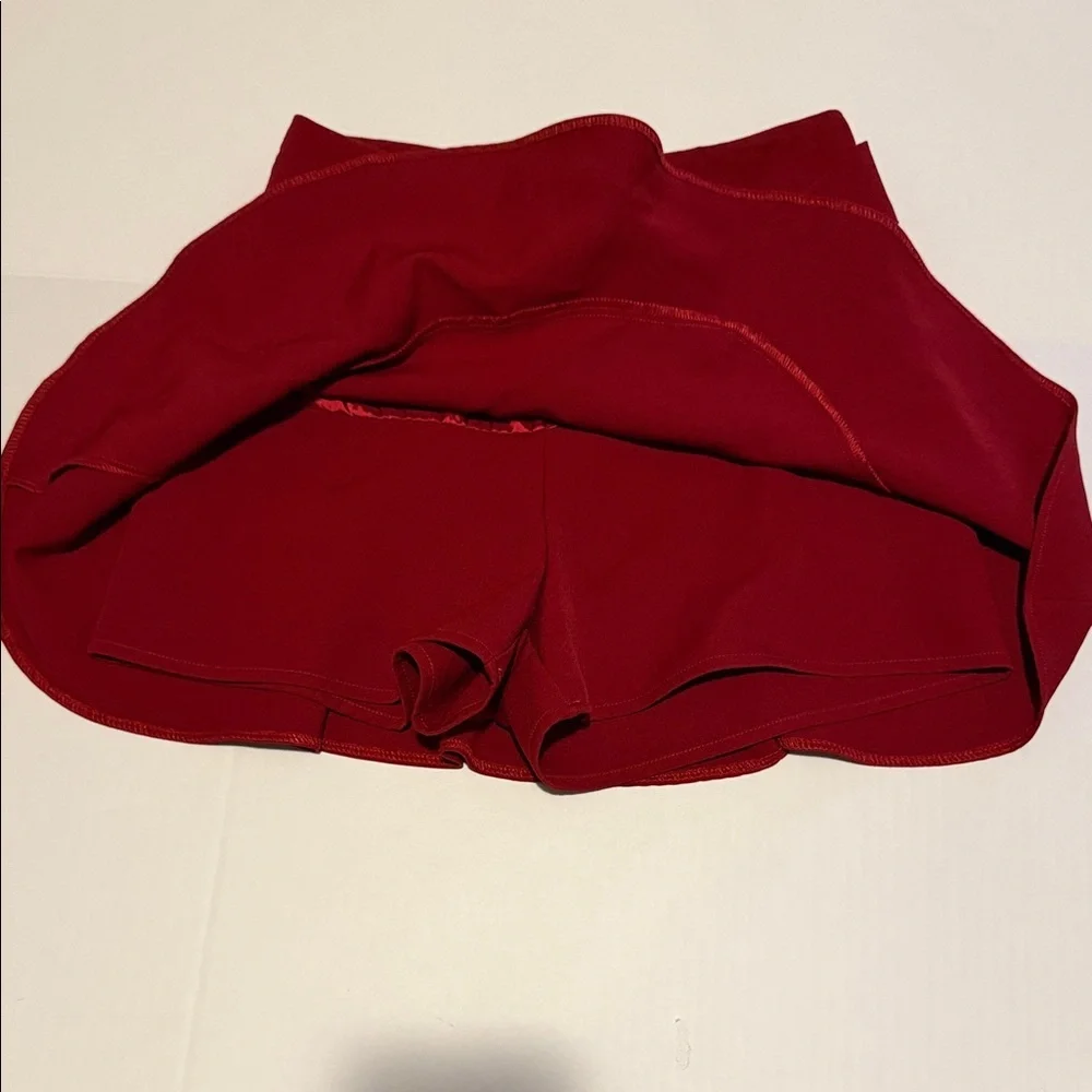 Zara Bold Red Women's Skorts 26 - Picture 3 of 8